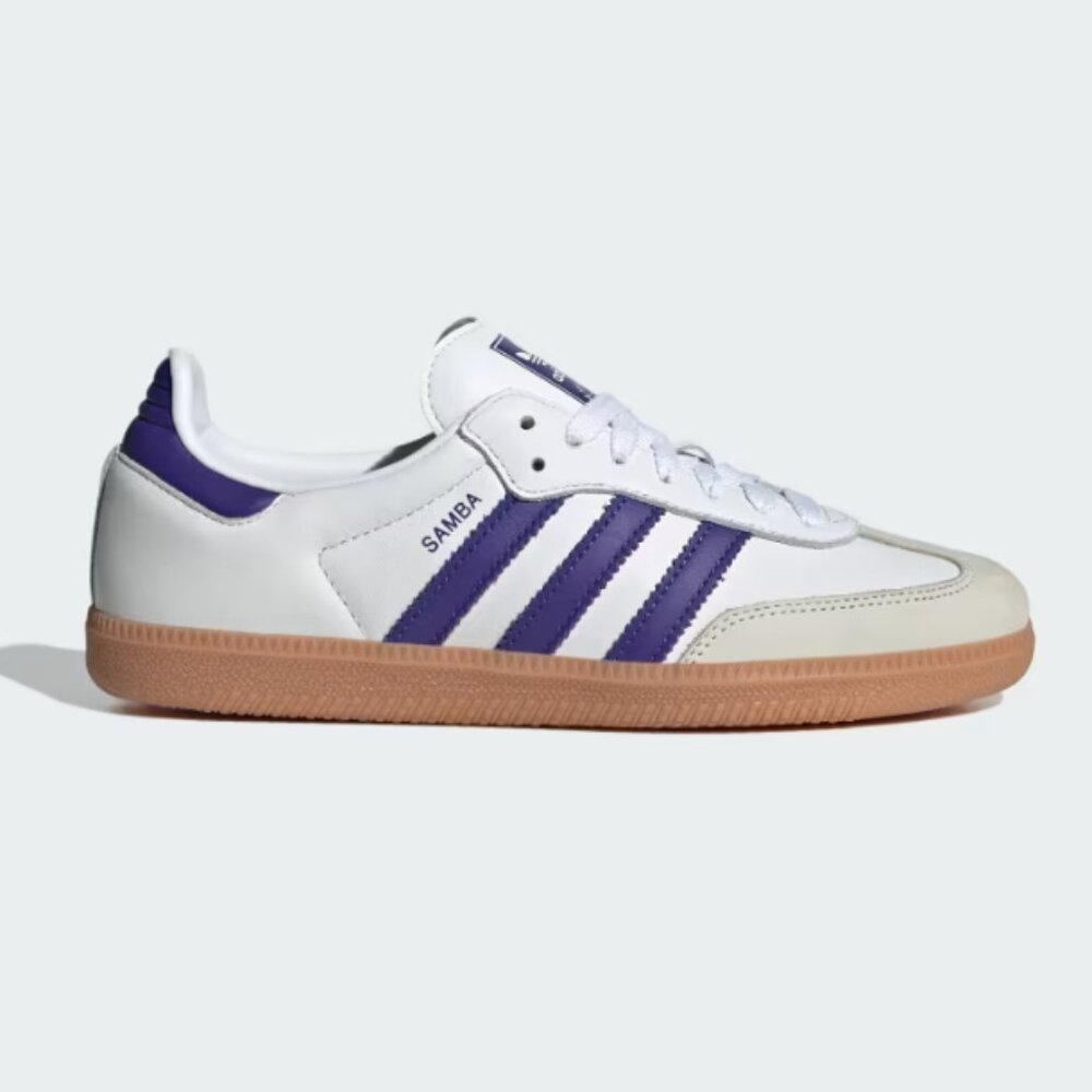 Adidas Purple Samba OG Shoe Sneakers